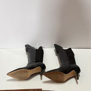 Marc Fisher Black Heeled Boots
